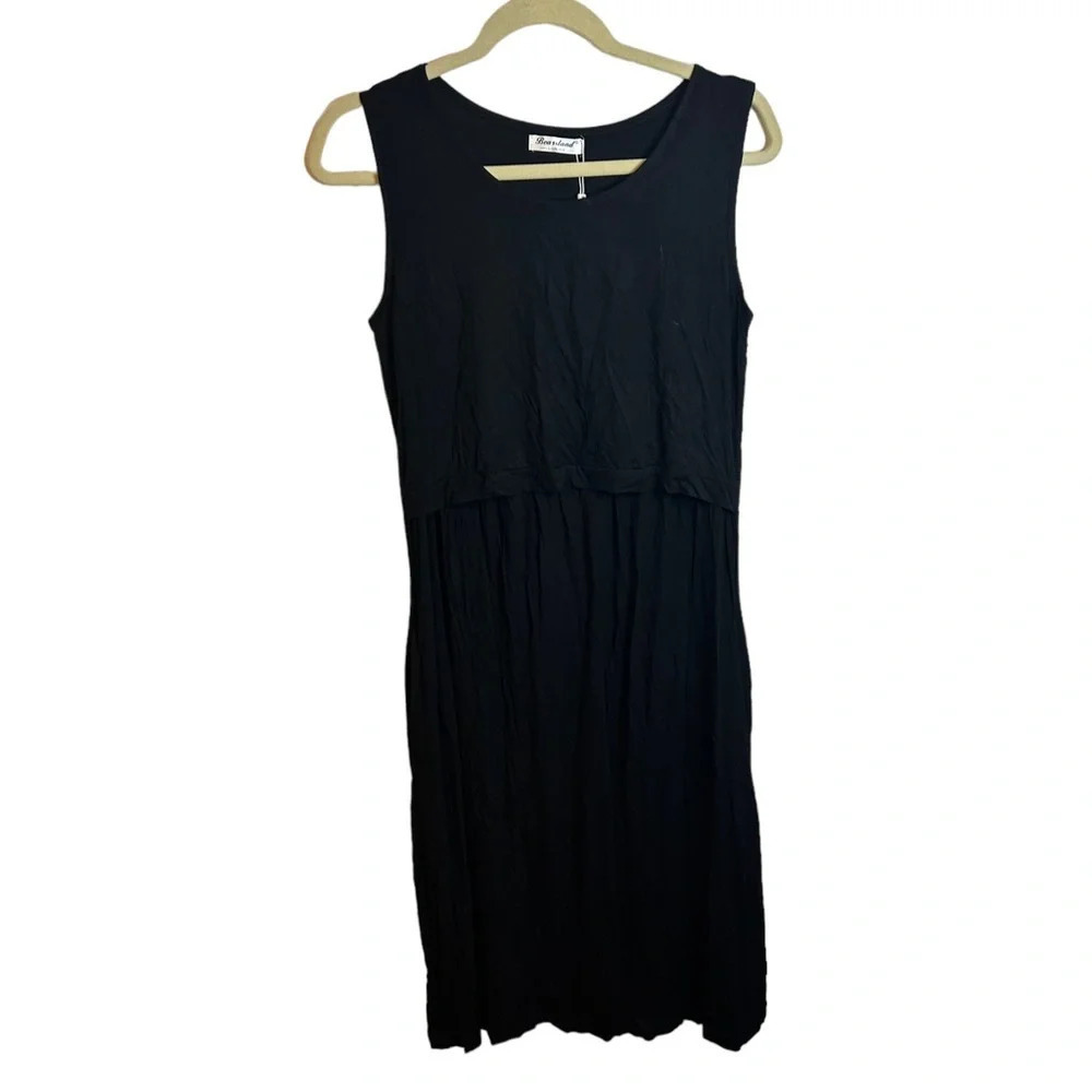 NWT BEARSLAND SLEEVELESS MATERNITY DRESS - Picture 2 of 4